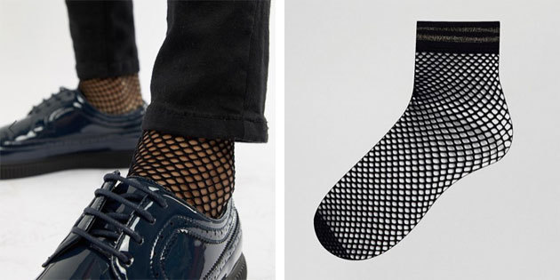 Smukke sokker: herrestrømper mesh