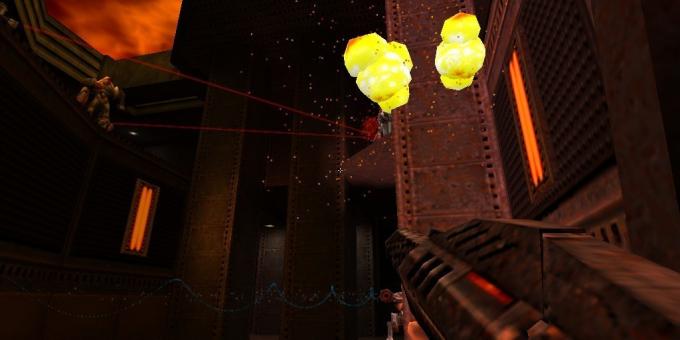 Gamle spil på PC: Optagelse i Quake II