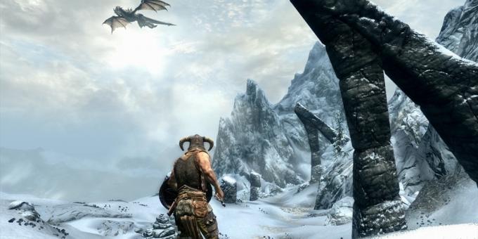 De bedste spil på Xbox 360: The Elder Scrolls V: Skyrim