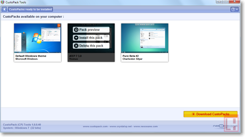 Lav et nyt design til Windows er meget simpelt, ved hjælp af gratis software