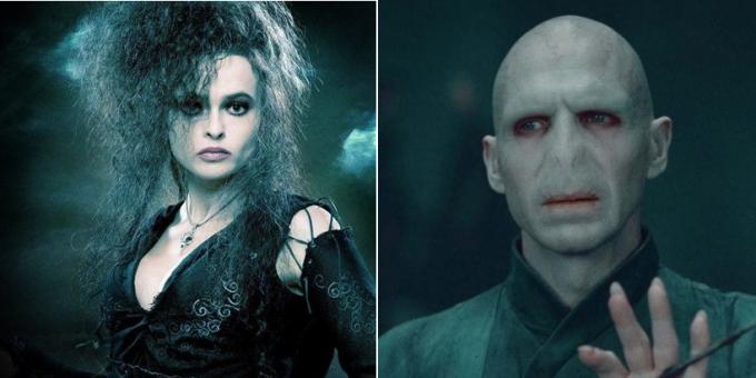 Bellatrix Lestrange og Voldemort