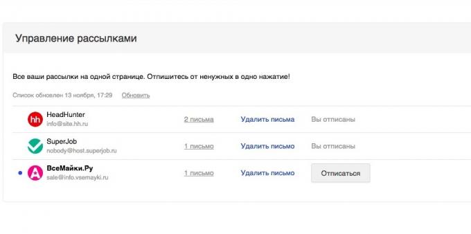 «Mail.ru Mail": Managing Distribution