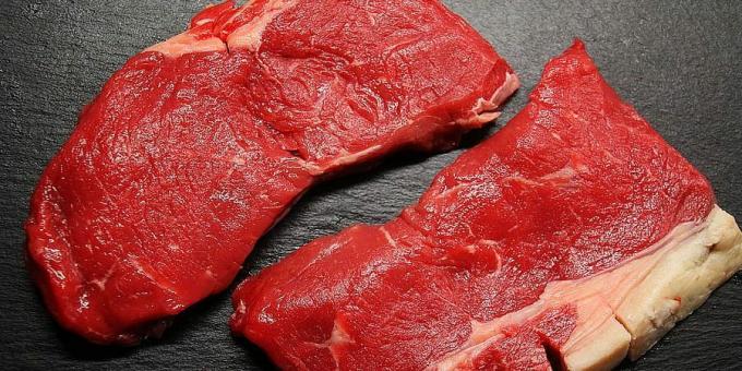 Hvilke fødevarer har højt jernindhold: rødt kød