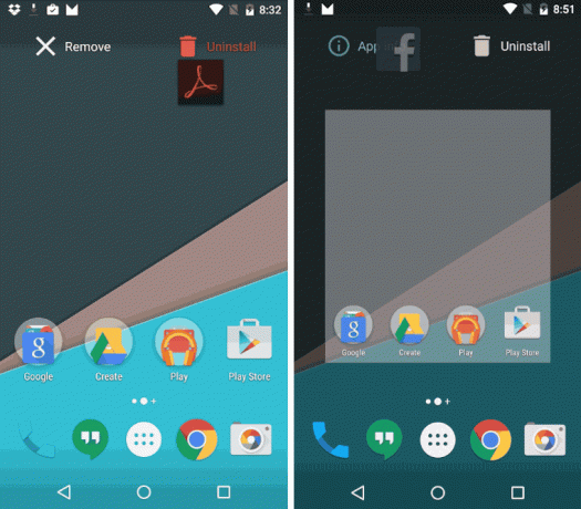Android M afinstallere app