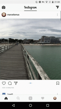 Hvordan til at offentliggøre panorama i Instagram