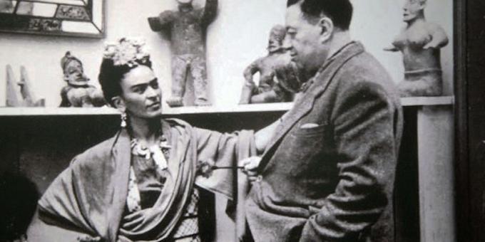 Frida Kahlo og hendes mand Diego Rivera