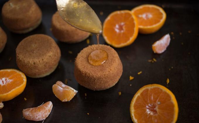 tangerine cupcakes: Cupcakes