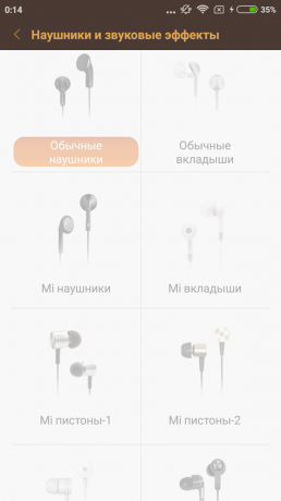 Xiaomi redmi 3s: arbejde med hovedtelefoner