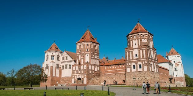 Hvil i Hviderusland: slotte