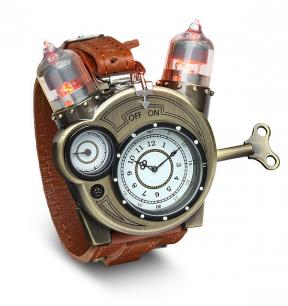 Tesla Watch - awesome armbåndsur-stil "steampunk"