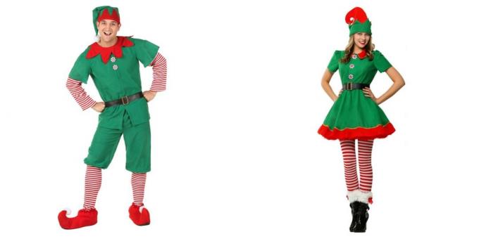 Jul kostumer til voksne: en sød alf