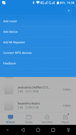 MiWiFi Router: Tilføjelse Devices