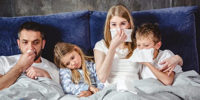 Beskyttelse mod forkølelse og influenza