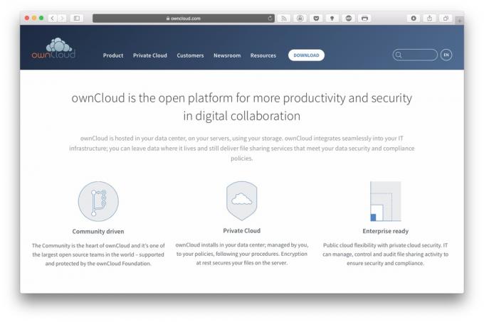 personoplysninger: ownCloud