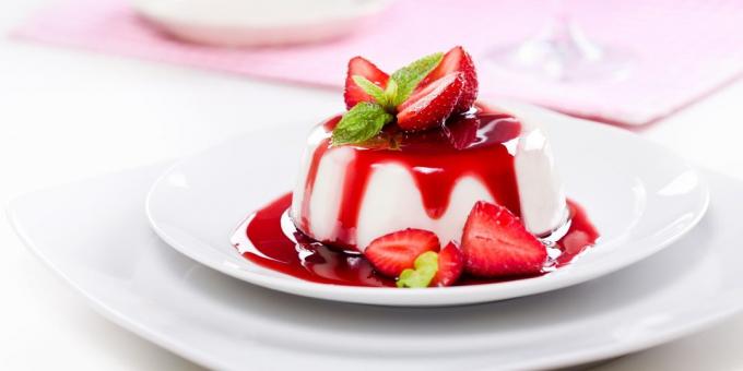 Klassisk panna cotta: opskrift