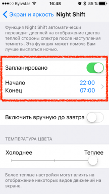 Sådan rette fejlen med planen for natholdet i iOS 9.3