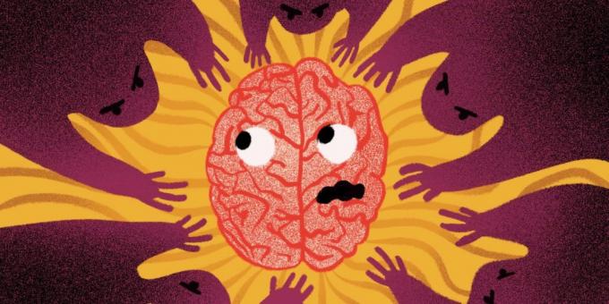 Blødning i hjernen: hvordan at vænne din hjerne til at være bange