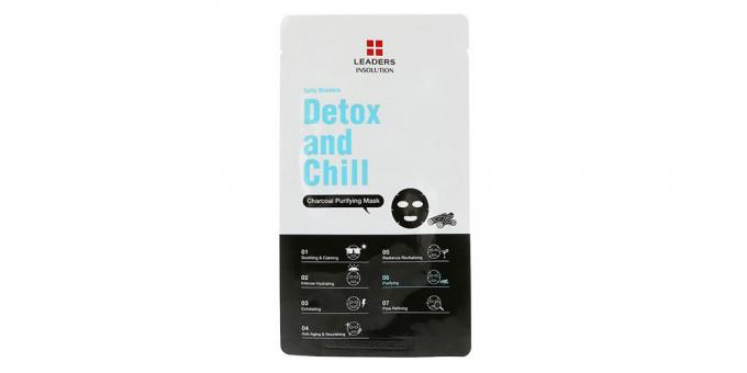 Sort maske Ledere Detox og Chill