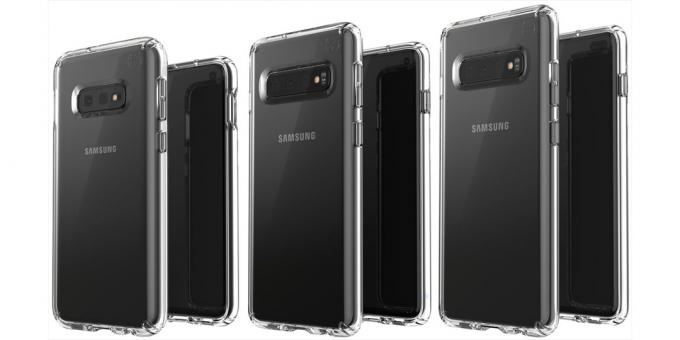Samsung Galaxy S10E, S10 og Galaxy S10 plus