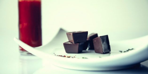 Mørk chokolade: et slagtilfælde