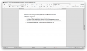 I LibreOffice 5.3 dukkede bånd interface og evnen til at arbejde i skyen