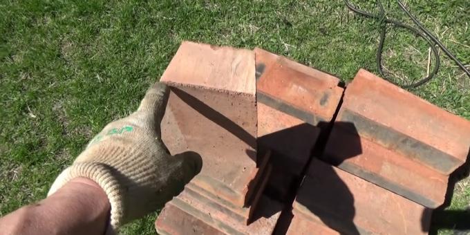 Sådan laver du en tandoor med dine egne hænder: Fil mursten til anden række