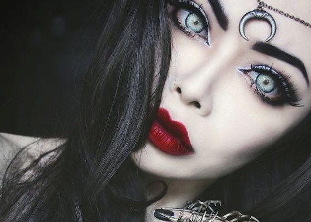 Makeup til Halloween: Witch 3