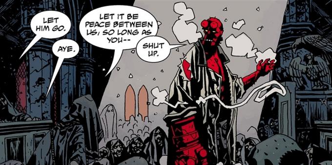 Hellboy: Hellboy Hvad kan og hvad han har med sin hånd