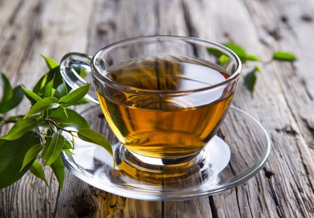 fedtforbrænding fødevarer: grøn te