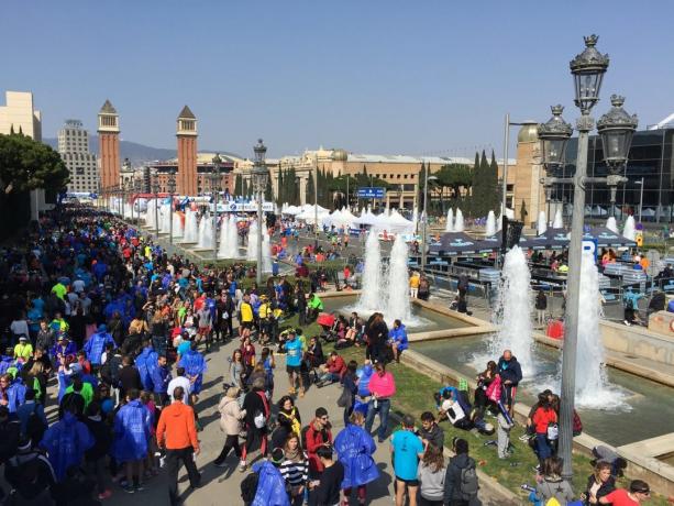 Barcelona marathon