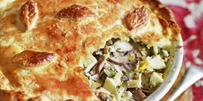 Kurnik Opskrift: Simple Kurnik frie pandekager fra Jamie Oliver