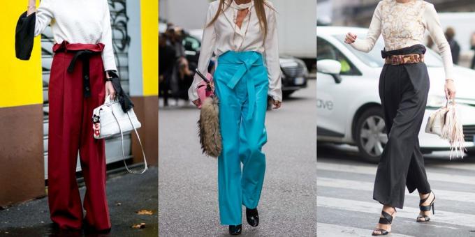 De mest fashionable kvinders bukser: Bukser paperbag