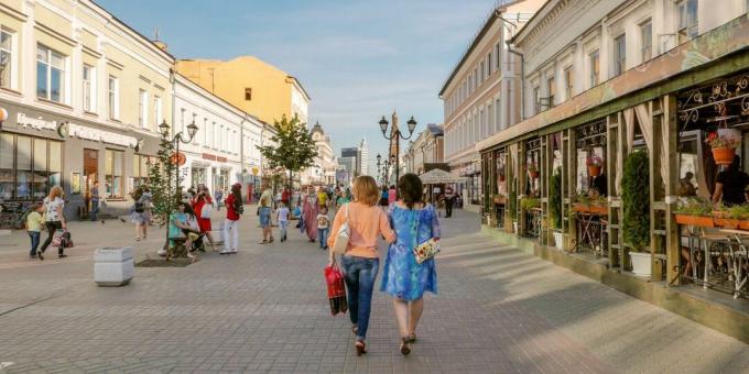 Hvor skal man hen i Kazan: Bauman street