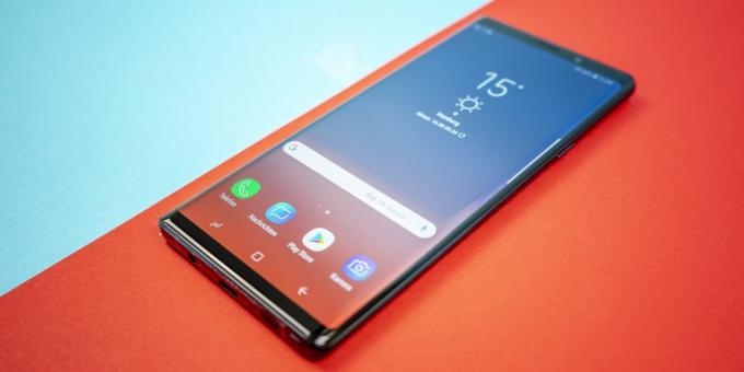 Bedste Android-smartphone 2018: Samsung Galaxy Note 9