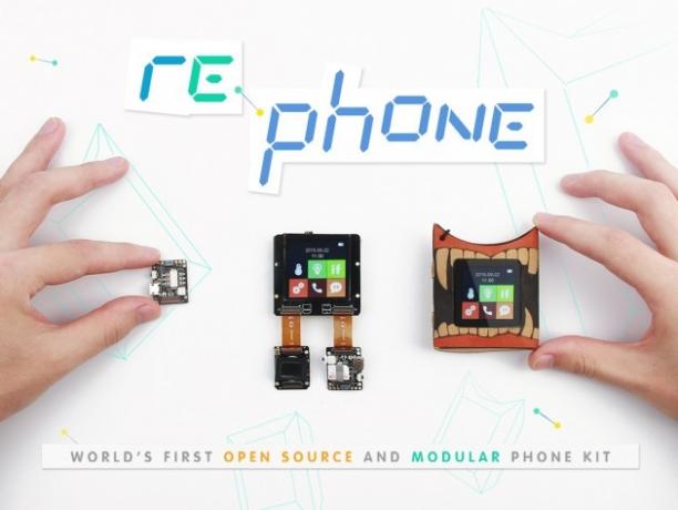 RePhone Kit modulære smartphones projekt ara