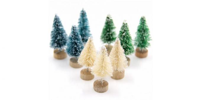 miniature juletræer
