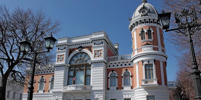 Seværdigheder i Ulyanovsk: Museum for lokal historie og kunst