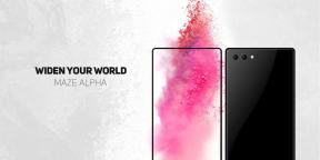 Maze Alpha - en smartphone, der trodser Xiaomi Mi Mix