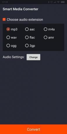 Audio Converter til Android og iOS: 