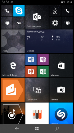 Lumia 950 XL: desktop