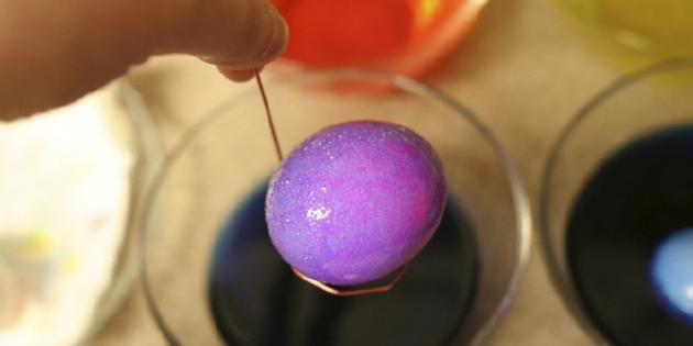 Paint æg: Farvelægning farvestoffer til levnedsmidler