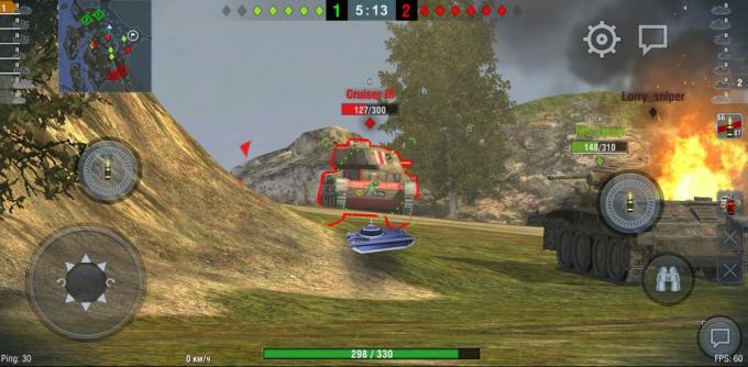 Ydeevne, når du spiller World of Tanks: Blitz