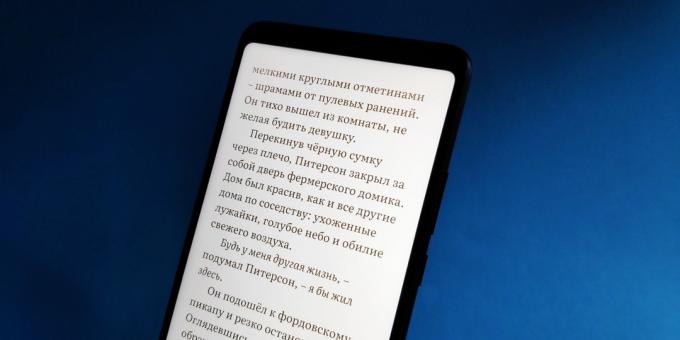 gennemgang Xiaomi Mi Max 3: Læsning