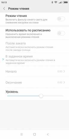 Xiaomi redmi 6: Læsevisning