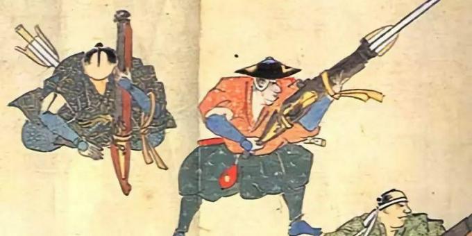 Skydevåben er uacceptabelt for en samurai