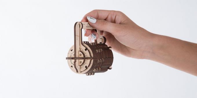3D-puslespil Ugears «Code lock"
