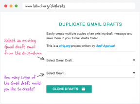 Sådan opretter flere kopier af et udkast til skrivelse til Gmail