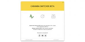 Caramba Switcher layout skifte kom på MacOS