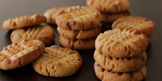 Lenten cookies med jordnøddesmør