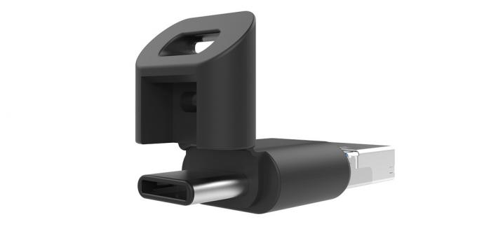 SP Mobile C50 - USB-flashdrev med tre stik